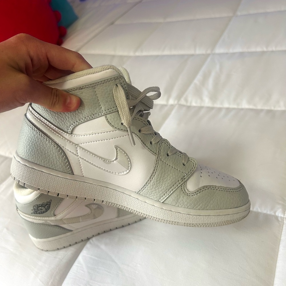 Nike Air Jordan 1’s Mid- “Grey Camo”.